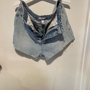 High rise jean shorts. Forever21